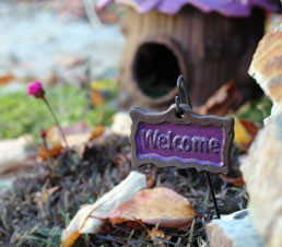 Welcome Fairy Sign